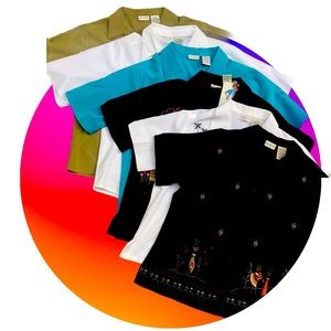 White Stag 6pk 💯 cotton button down shirts